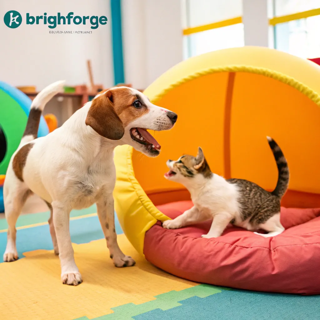 Happy pets at BRIGHTFORGE